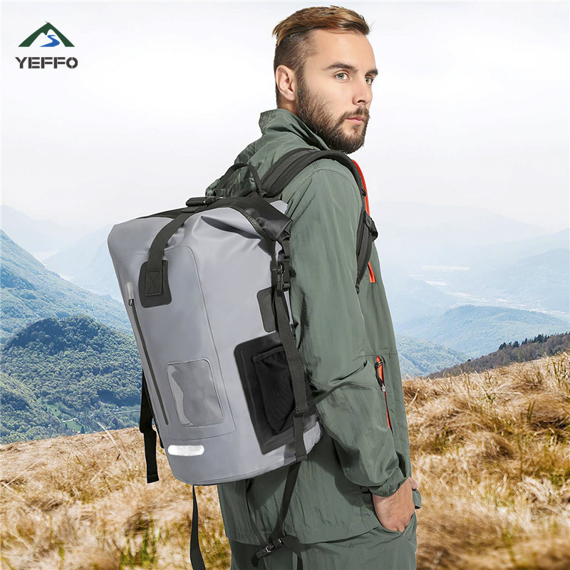 Outdoor Adventure Kayak - 35/55L Waterproof Rolltop Dry Bag PVC