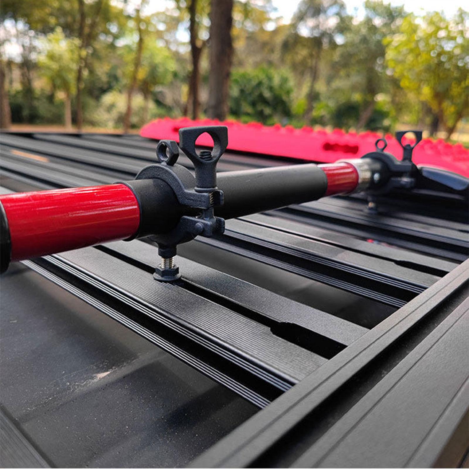 Outdoor Adventure Utv - 2 Pieces Roof Rack Mount Holder