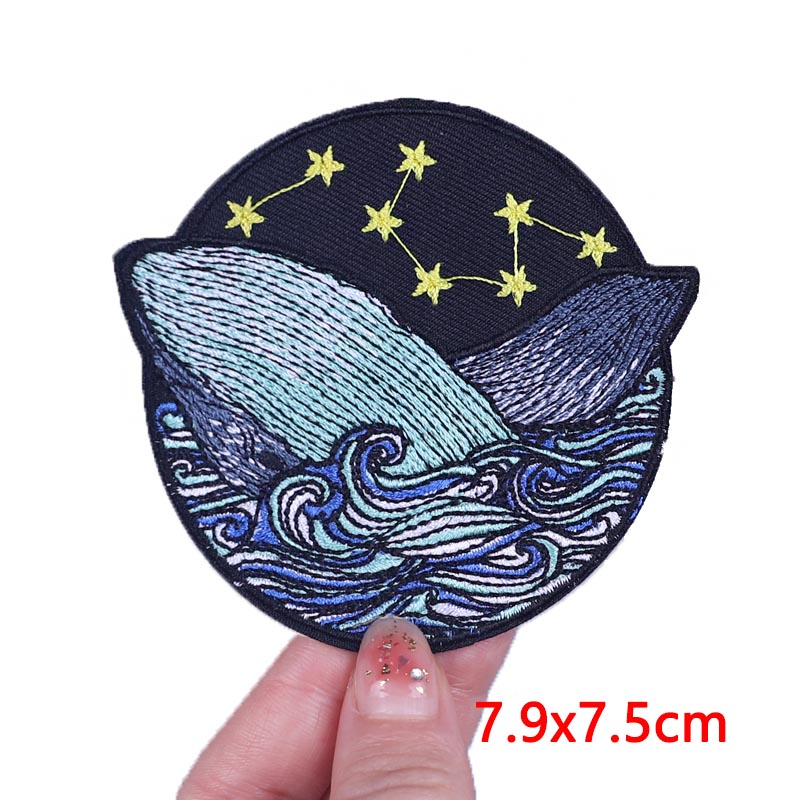 Outdoor Wave Sun Patch Iron On - Outdoor Adventures Clothing ulasan dan harga