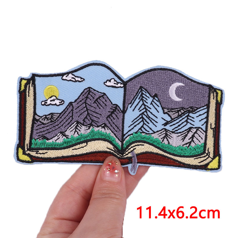 Outdoor Wave Sun Patch Iron On - Outdoor Adventures Clothing ulasan dan harga