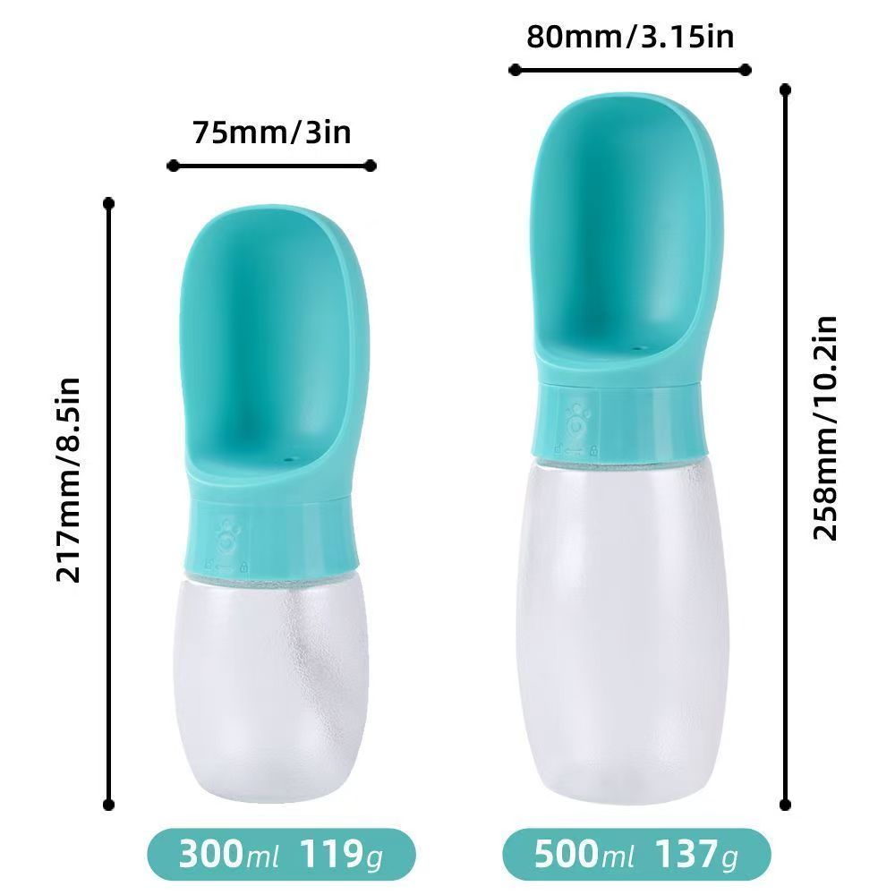 Portable pet water bottle for  - Outdoor Adventure Walks ulasan dan harga