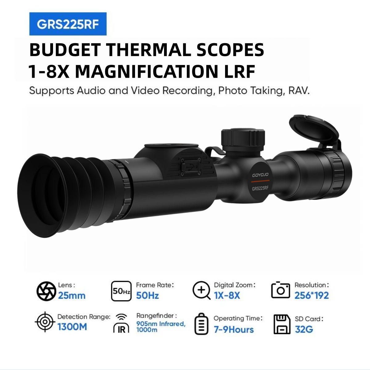 GRS225/GRS225RF Thermal Imagin - Outdoor Adventure Images ulasan dan harga