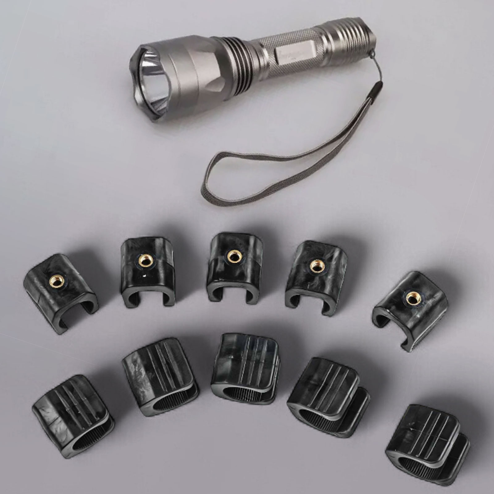10pcs U Shaped Flashlight Hold - Outdoor Adventure U Of U ulasan dan harga