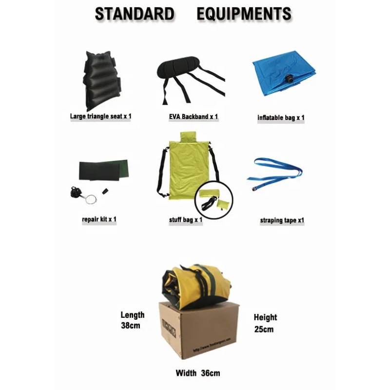 Ultralight Single Double Kayak - Outdoor Adventure Kayak ulasan dan harga
