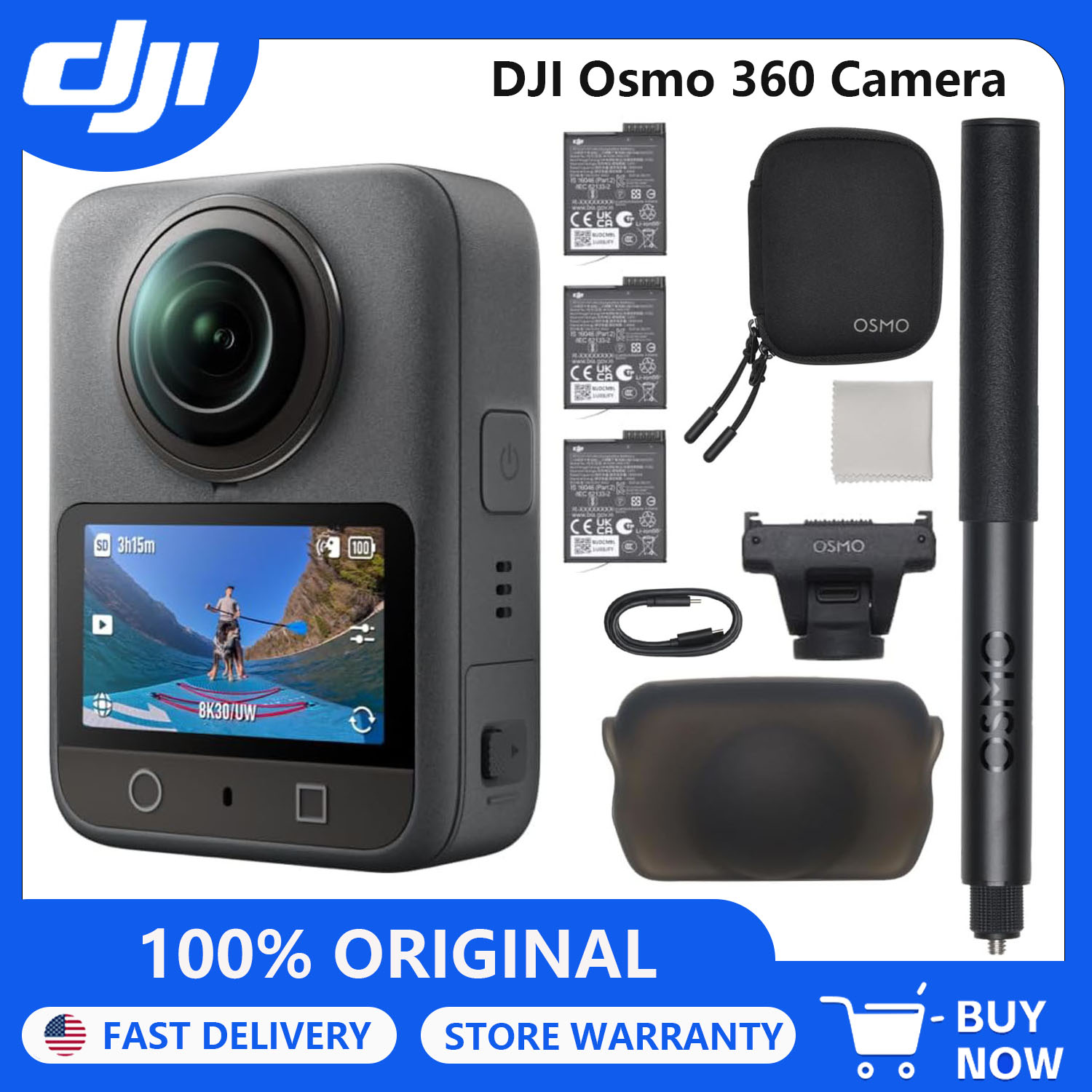 DJI Osmo 360 Camera Adventure  - Outdoor Adventure Images ulasan dan harga
