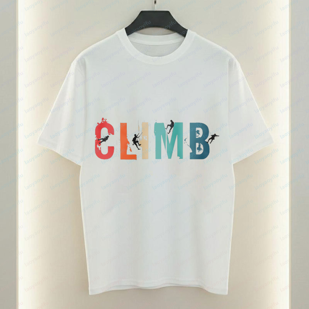 Climb Graphic Cotton Tshirts O - Outdoor Adventures Clothing ulasan dan harga
