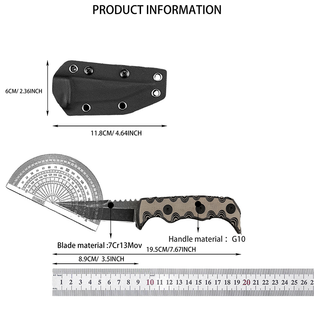 007 Full Tang Outdoor Fixed Kn - Outdoor Adventure Activities ulasan dan harga