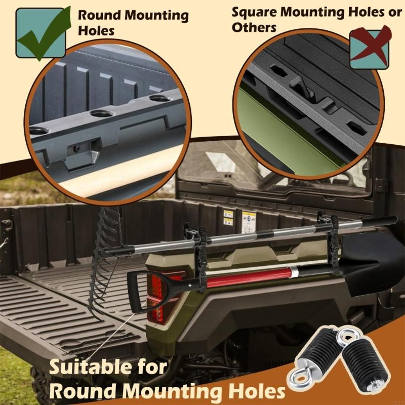 UTV Bed Tool Rack Support With - Outdoor Adventure Utv ulasan dan harga