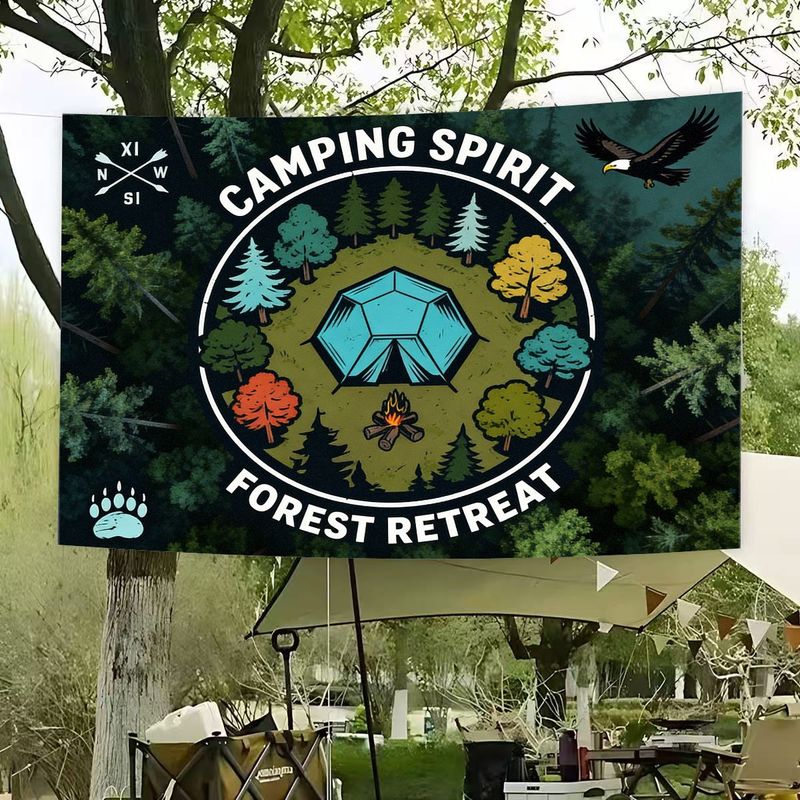 VIKAMA Camping Spirit Tapestry - Outdoor Adventure Retreats ulasan dan harga