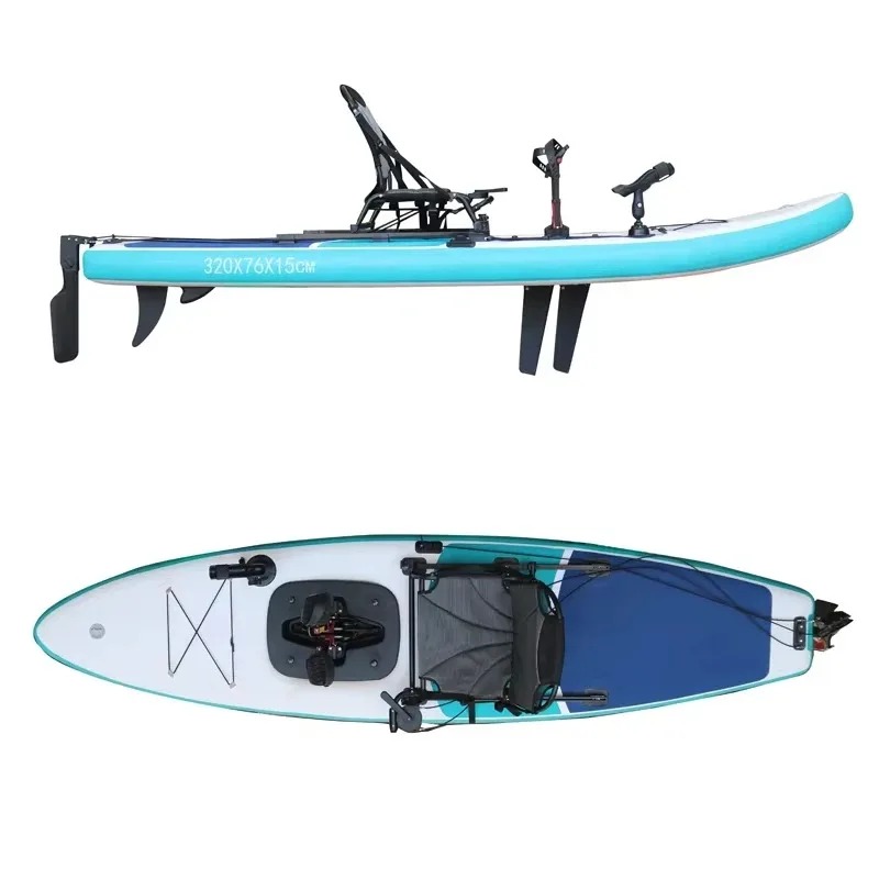 Inflatable 2-Person Pedal Fish - Outdoor Adventure Kayak ulasan dan harga