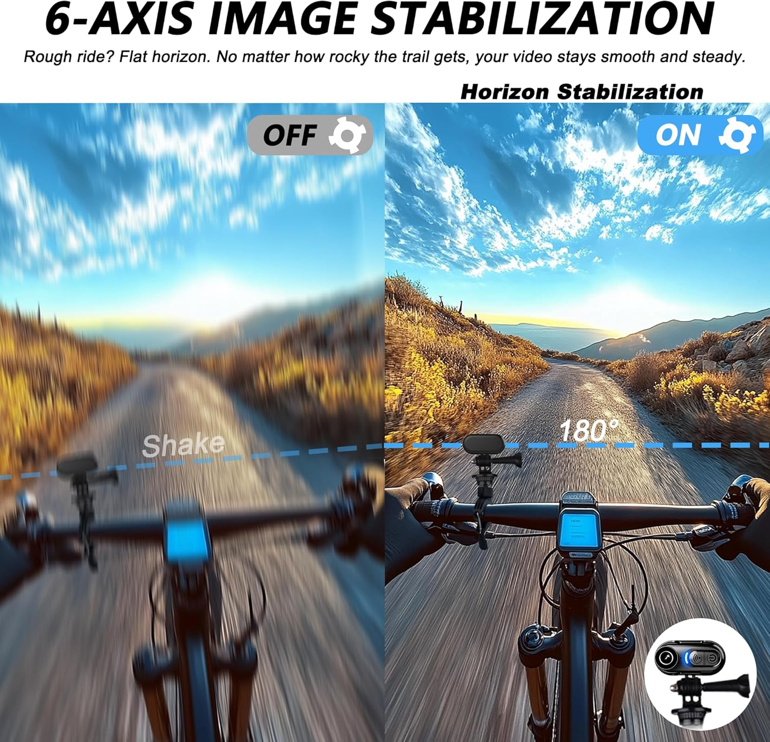 4K Compact Body Camera with 6- - Outdoor Adventure Images ulasan dan harga