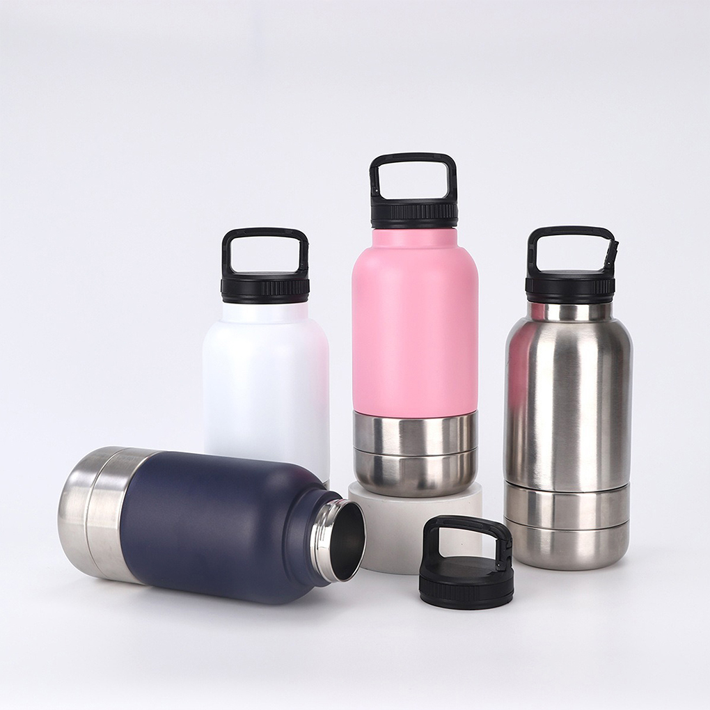 Metal 3 In 1 Dog Travel Water  - Outdoor Adventure Walks ulasan dan harga