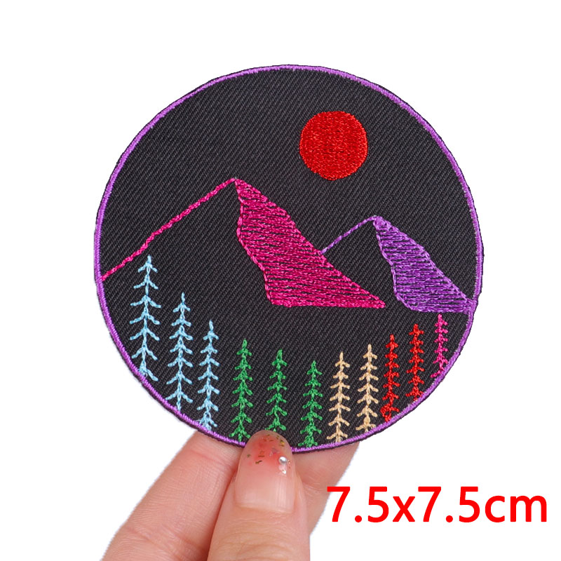 Outdoor Travel Embroidery Patc - Outdoor Adventures Clothing ulasan dan harga